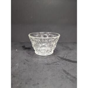 Indiana Glass Mayonnaise Bowl, 1960's Constellation Pattern, Vintage Collectible